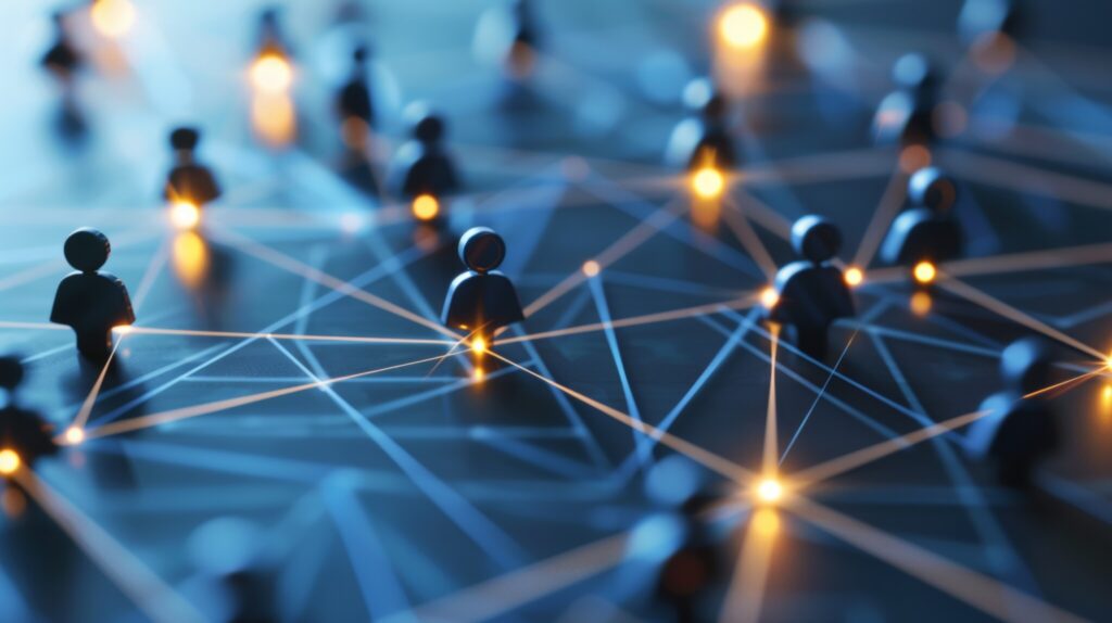 Managing human resources and business networks.